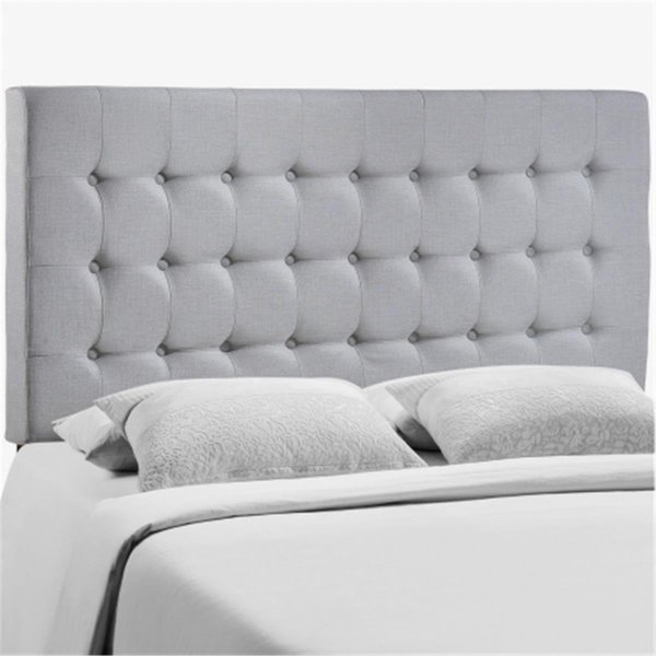 East End Imports Addison Queen Headboard- Gray MOD-5210-GRY